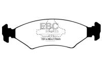 EBC - EBC Brakes DP3415C EBC 85-89 Ferrari 328 3.2 Redstuff Rear Brake Pads - Fits select 1983-1993 Ferrari models - Image 4