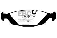 EBC - EBC Brakes DP3447C EBC 87-88 BMW M5 3.5 (E28) Redstuff Rear Brake Pads - Fits select 1985-1991 BMW models - Image 2