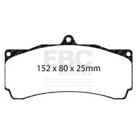 EBC - EBC Brakes DP4009R EBC Brakes Yellowstuff Performance Brake Pads - Image 1