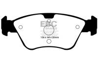 EBC - EBC Brakes DP41075R EBC 03-08 Chrysler Crossfire 3.2 Yellowstuff Front Brake Pads - Fits select 1996-2009 Mercedes-Benz models - Image 3