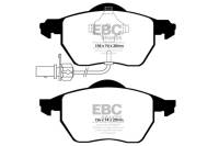 EBC - EBC Brakes DP41483R EBC 03-04 Audi A4 1.8 Turbo Yellowstuff Front Brake Pads - Fits 2002-2006 Audi, Volkswagen models - Image 3