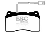 EBC - EBC Brakes DP41540R EBC 2014-2016 Maserati Ghibli 3.0L Twin Turbo (330) Yellowstuff Front Brake Pads - Fits 2014-2023 Maserati Quattroporte, Ghibli - Image 3