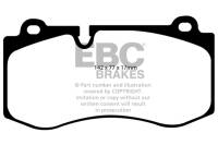 EBC - EBC Brakes DP41943R EBC 07-08 Mercedes-Benz CL550 5.5 Yellowstuff Front Brake Pads - Fits select 2007-2014 Mercedes-Benz models - Image 3