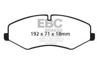 EBC - EBC Brakes DP42060R EBC 10-14 Land Rover LR4 5 Yellowstuff Front Brake Pads - Fits 2010-2014 Land Rover Range Rover Sport, LR4, Range Rover - Image 3