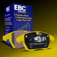 EBC - EBC Brakes DP42123R EBC 14+ Land Rover LR4 3.0 Supercharged Yellowstuff Front Brake Pads - Fits 2010-2018 Land Rover Range Rover Sport, LR4, Range Rover - Image 2