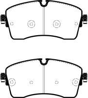 EBC - EBC Brakes DP42385R EBC 2018+ Jaguar E-Pace 2.0L Turbo (246) Yellowstuff Front Brake Pads - Fits select 2018-2023 Land Rover models - Image 4