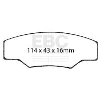 EBC - EBC Brakes DP5003NDX EBC Brakes Bluestuff Street and Track Day Brake Pads - Image 2