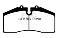 EBC - EBC Brakes DP51014NDX EBC 05+ Ford Saleen Mustang Brembo front calipers Bluestuff Front Brake Pads - Fits 1992-1993 Porsche 911 - Image 4