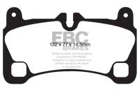 EBC - EBC Brakes DP51836NDX EBC 08 Porsche Cayenne 4.8 Turbo Bluestuff Rear Brake Pads - Fits 2008-2009 Volkswagen Touareg - Image 2