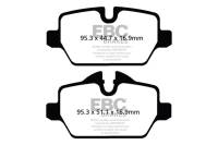 EBC - EBC Brakes DP52102B EBC 10-16 Mini Countryman (R60) 1.6L Bluestuff Rear Brake Pads - Fits 2011-2016 Mini Cooper Countryman, Cooper Paceman - Image 4