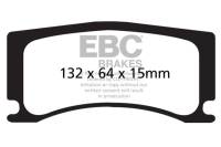 EBC - EBC Brakes DP52112NDX EBC 08-09 Jaguar XKR 4.2L Supercharged (Portfolio) Bluestuff Rear Brake Pads - Fits 2008-2015 Jaguar XKR - Image 4