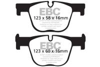 EBC - EBC Brakes DP52131NDX EBC 2017+ BMW 430 Coupe/Gran Coupe (F32/F33/F36) Bluestuff Rear Brake Pads - Fits select 2013-2019 BMW models - Image 2