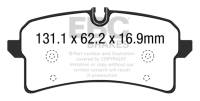 EBC - EBC Brakes DP52204NDX EBC 2015+ Audi RS7 4.0TT Bluestuff Rear Brake Pads - Fits 2015-2021 Porsche, Audi models - Image 4