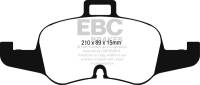 EBC - EBC Brakes DP52256NDX EBC 2016+ Audi TTS Quattro 2.0T Bluestuff Front Brake Pads - Fits 2022-2023 Audi TTS Quattro - Image 4