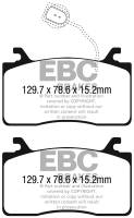 EBC - EBC Brakes DP52325NDX EBC 2017+ Alfa Romeo Giulia 2.0T Bluestuff Front Brake Pads - Fits 2017-2023 Alfa Romeo Giulia, Stelvio - Image 2