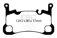 EBC - EBC Brakes DP52380NDX EBC 2018+ Porsche Cayenne (3rd Gen) 3.0L Turbo Bluestuff Rear Brake Pads - Fits 2019-2023 Porsche Cayenne - Image 4