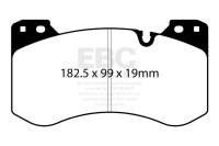 EBC - EBC Brakes DP52454NDX EBC 2021+ BMW M3/M4 3.0TT (G80/G82/G83) Bluestuff Front Brake Pads - Fits 2021-2023 BMW M4, M2 - Image 3