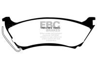 EBC - EBC Brakes DP61233 EBC 98 Mercedes-Benz M-Class (ML) ML320 3.2 Greenstuff Rear Brake Pads - Fits 1998-1999 Mercedes-Benz ML320, ML430 - Image 3