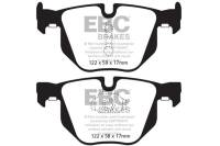 EBC - EBC Brakes DP62009 EBC 10-14 BMW X5 3.0 Turbo (35) Greenstuff Rear Brake Pads - Fits 2009-2018 BMW X5 - Image 4