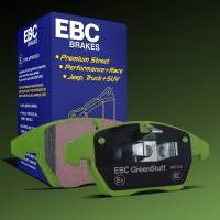 EBC - EBC Brakes DP63087 EBC 2017+ Volkswagen Atlas 2.0L Turbo Greenstuff Front Brake Pads - Fits 2018-2025 Volkswagen Atlas Cross Sport, Atlas - Image 2