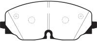 EBC - EBC Brakes DP63087 EBC 2017+ Volkswagen Atlas 2.0L Turbo Greenstuff Front Brake Pads - Fits 2018-2025 Volkswagen Atlas Cross Sport, Atlas - Image 3