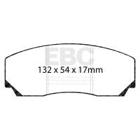 EBC - EBC Brakes DP8002.17SR21 EBC Racing 01-02 AC Cobra 3.5TT SR-21 Sintered Race Front/Rear Brake Pads - Image 3