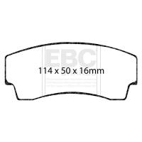 EBC - EBC Brakes DP8008RPX EBC Racing 99-02 Noble M12 2.6L Twin Turbo RP-X Rear Brake Pads - Image 2