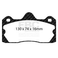 EBC - EBC Brakes DP8060RP1 EBC Racing 10-16 Lotus Evora 3.5L RP-1 Race Rear Brake Pads - Image 1