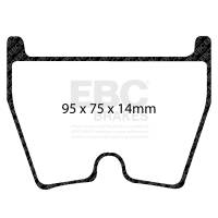 EBC - EBC Brakes DP81513RP1 EBC Racing 07-11 Audi R8 RP-1 Race Front Brake Pads - Image 6