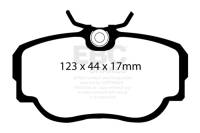 EBC - EBC Brakes DP8779RP1 EBC Racing 87-93 BMW 325 (E30) RP-1 Race Front Brake Pads - Image 3