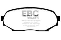 EBC - EBC Brakes DP8802RPX EBC 89-97 Mazda Miata 1.6L (NA) RP-X Race Front Brake Pads - Image 1