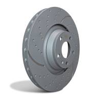 EBC - EBC Brakes GD2220 EBC 18-22 Land Rover Discovery 5 3.0L Supercharged Front GD Sport Rotors - Fits 2018-2023 Land Rover Discovery, Range Rover, Range Rover Sport - Image 2