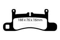 EBC - EBC Brakes S4KR1360 EBC S4 Brake Pad and Rotor Kit - Fits 2010-2017 Volkswagen Touareg - Image 1