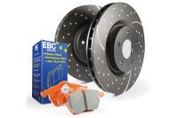 EBC - EBC Brakes S8KF1252 EBC S8 Kits Orangestuff Pads and GD Rotors - Image 2