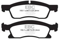 EBC - EBC Brakes UD1629 EBC 13+ Dodge Durango 5.7 Ultimax2 Front Brake Pads - Fits 2012-2018 Mercedes-Benz GLE350, ML350, GLE350d - Image 2