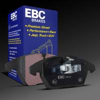 EBC - EBC Brakes UD1720 EBC 2013+ Fiat 500E Electric Ultimax2 Front Brake Pads - Fits 2013-2018 Fiat 500 - Image 3