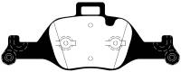 EBC - EBC Brakes UD2060 EBC 17+ BMW 530 2.0L Turbo (G30) Ultimax Front Brake Pads - Fits select 2017-2023 BMW models - Image 4
