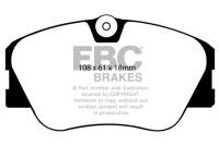 EBC - EBC Brakes UD423 EBC 86-93 Mercedes-Benz 190/190E 2.3 16v Ultimax2 Front Brake Pads - Fits select 1986-1993 Mercedes-Benz models - Image 2