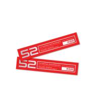 fifteen52 - fifteen52 52-RSR-LIPDECAL-RED-SET fifteen52 Holeshot RSR Wheel Lip Decal Set of Four - Red - Image 2