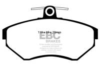 EBC - EBC Brakes UD780 EBC 96-98 Volkswagen Passat 1.9 TD Ultimax2 Front Brake Pads - Fits 1996-1997 Volkswagen Passat - Image 2