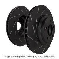 EBC - EBC Brakes USR2058 EBC 14+ Porsche Macan Front USR Slotted Rotors - Image 3