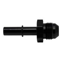 DeatschWerks - DeatschWerks 6-02-0113-B DeatschWerks 8AN Male Flare to 3/8in Male EFI Quick Connect Adapter - Anodized Matte Black - Image 1