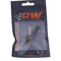 DeatschWerks - DeatschWerks 6-02-0114-B DeatschWerks 6AN ORB Male to 5/16in Male EFI Quick Connect Adapter - Anodized Matte Black - Image 2