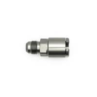 DeatschWerks - DeatschWerks 6-02-0120 DeatschWerks 6AN Male Flare to 1/4in Female EFI Quick Connect Adapter - Image 1