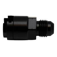 DeatschWerks - DeatschWerks 6-02-0121-B DeatschWerks 6AN Male Flare to 5/16in Female EFI Quick Connect Adapter - Anodized Matte Black - Image 1