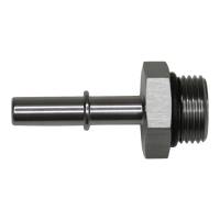 DeatschWerks - DeatschWerks 6-02-0123 DeatschWerks 8AN ORB Male to 5/16in Male EFI Quick Connect Adapter - Anodized DW Titanium - Image 1