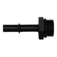 DeatschWerks - DeatschWerks 6-02-0125-B DeatschWerks 10AN ORB Male to 3/8in Male EFI Quick Connect Adapter - Anodized Matte Black - Image 1