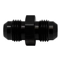DeatschWerks - DeatschWerks 6-02-0202-B DeatschWerks 6AN Male Flare to 6AN Male Flare Coupler - Anodized Matte Black - Image 1