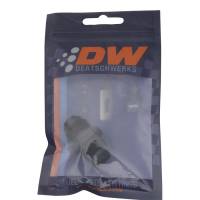 DeatschWerks - DeatschWerks 6-02-0204-B DeatschWerks 8AN Male Flare to 8AN Male Flare Coupler - Anodized Matte Black - Image 2