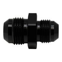 DeatschWerks - DeatschWerks 6-02-0206-B DeatschWerks 10AN Male Flare to 8AN Male Flare Reducer Straight - Anodized Matte Black - Image 1